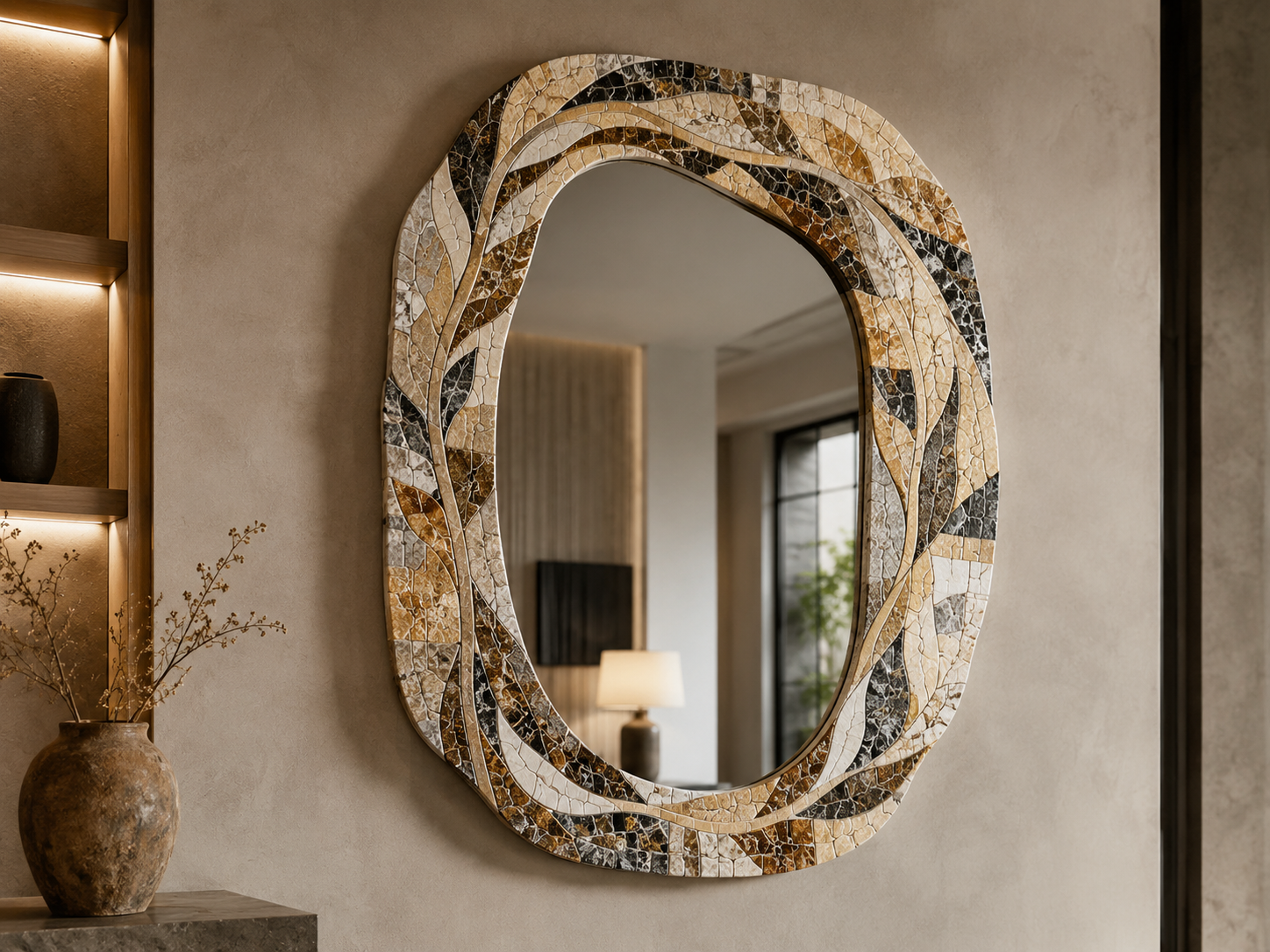 Mosaic Wall Mirror